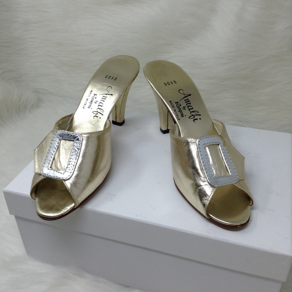 Amalfi Leather Heels